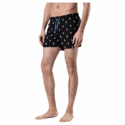 Happy Socks Hula Swim Shorts Black* Simning|Badkläder
