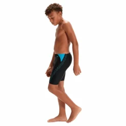 Speedo Hyper Boom Splice Jammer Black/blue*Barn Simning|Badkläder