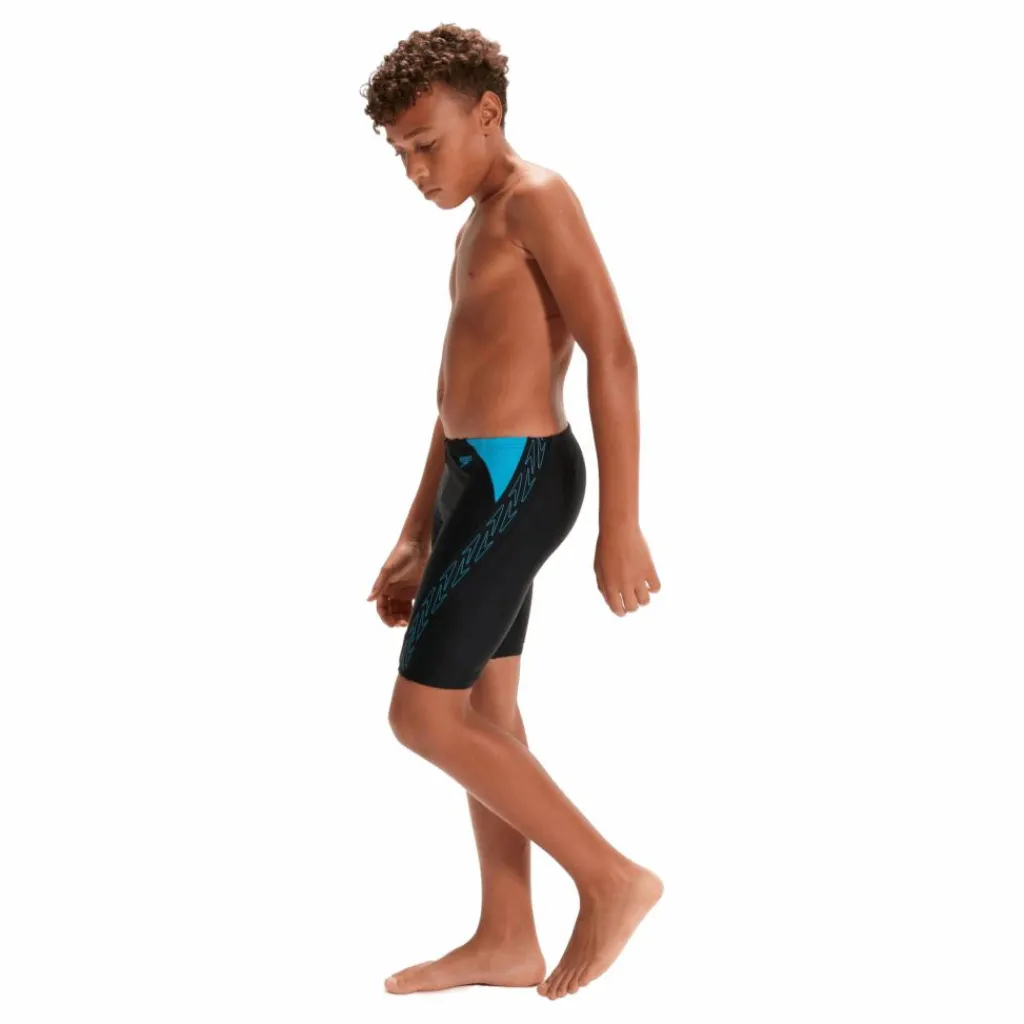 Speedo Hyper Boom Splice Jammer Black/blue*Barn Simning|Badkläder