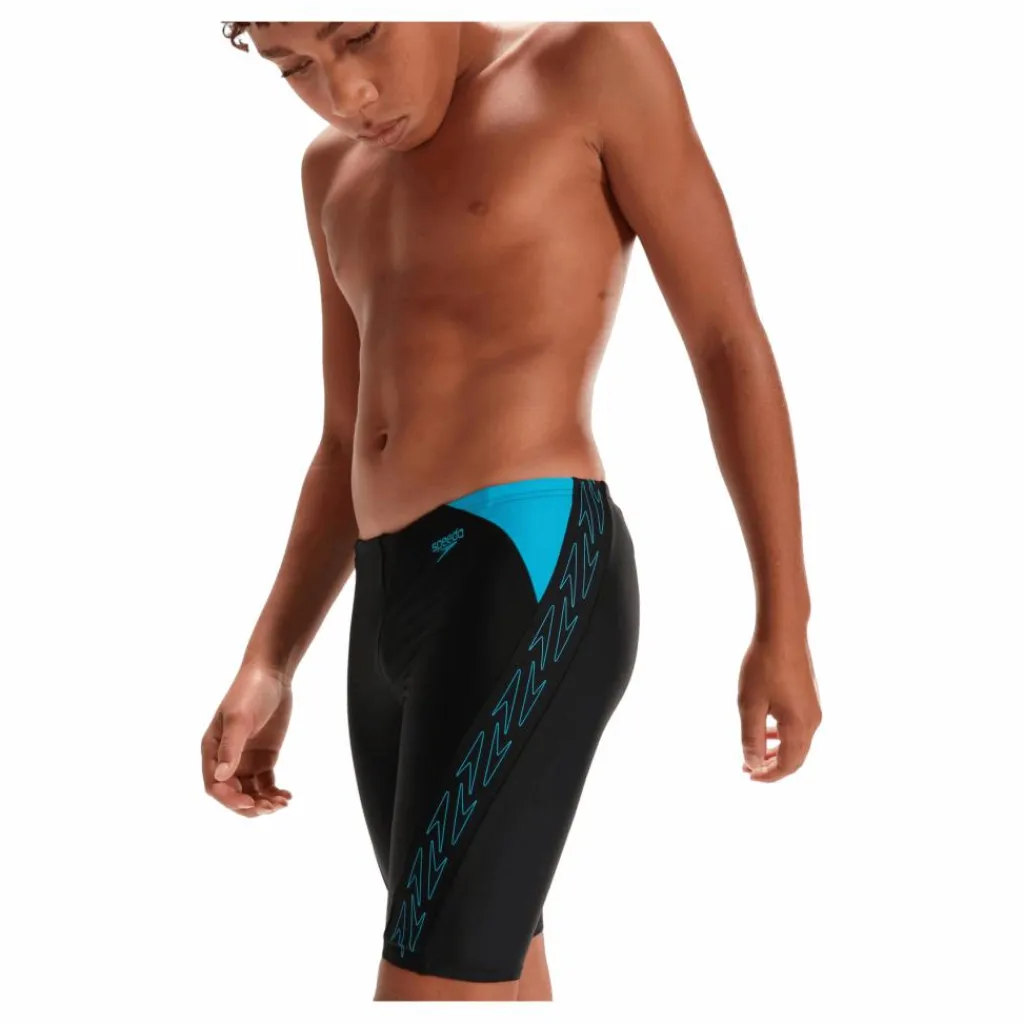 Speedo Hyper Boom Splice Jammer Black/blue*Barn Simning|Badkläder
