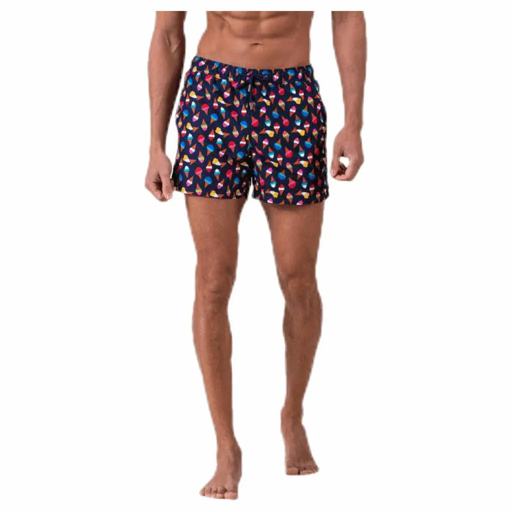 Happy Socks Ice Cream Swim Shorts Blue* Simning|Badkläder