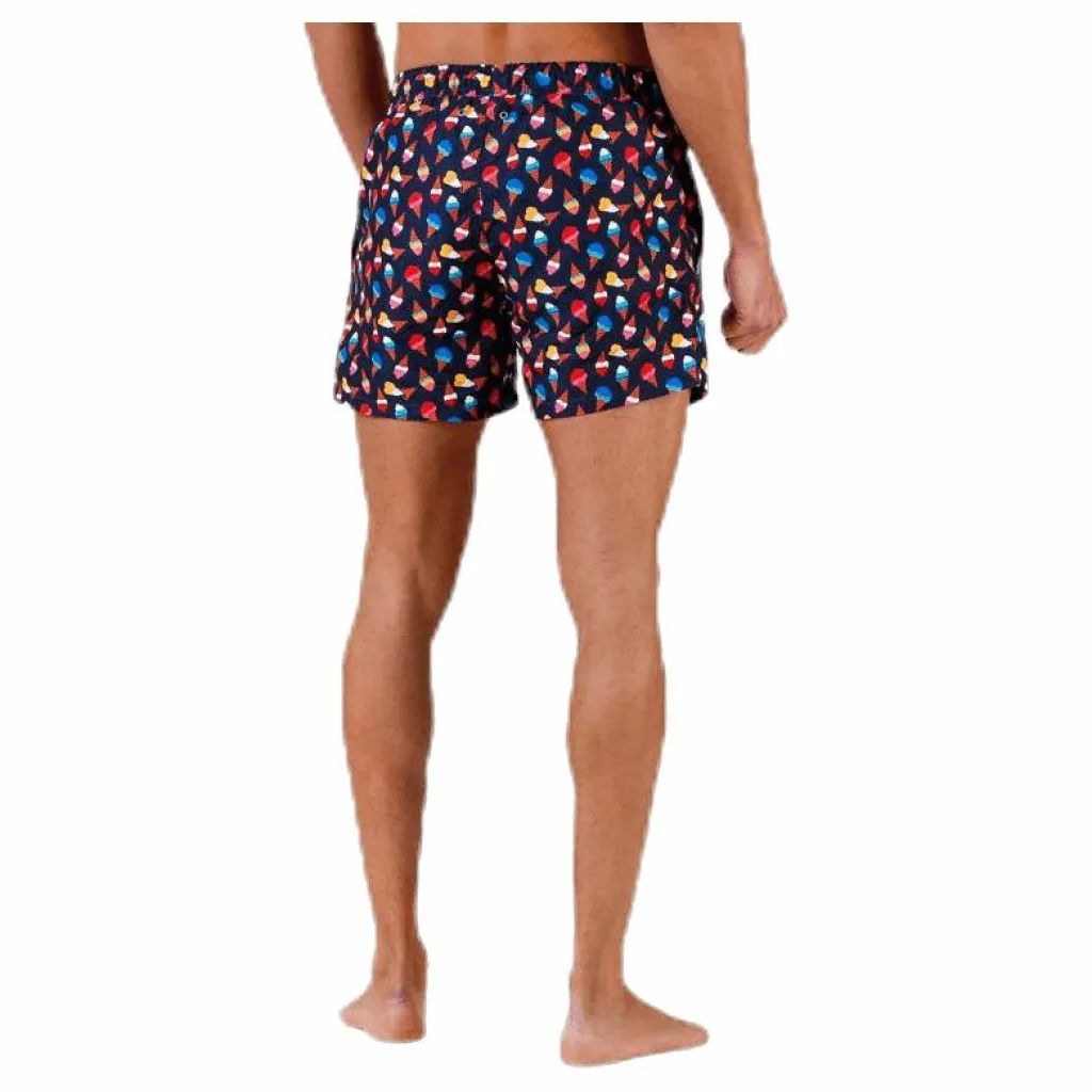 Happy Socks Ice Cream Swim Shorts Blue* Simning|Badkläder