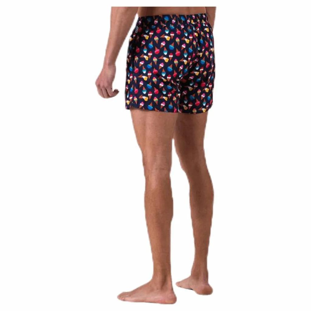 Happy Socks Ice Cream Swim Shorts Blue* Simning|Badkläder