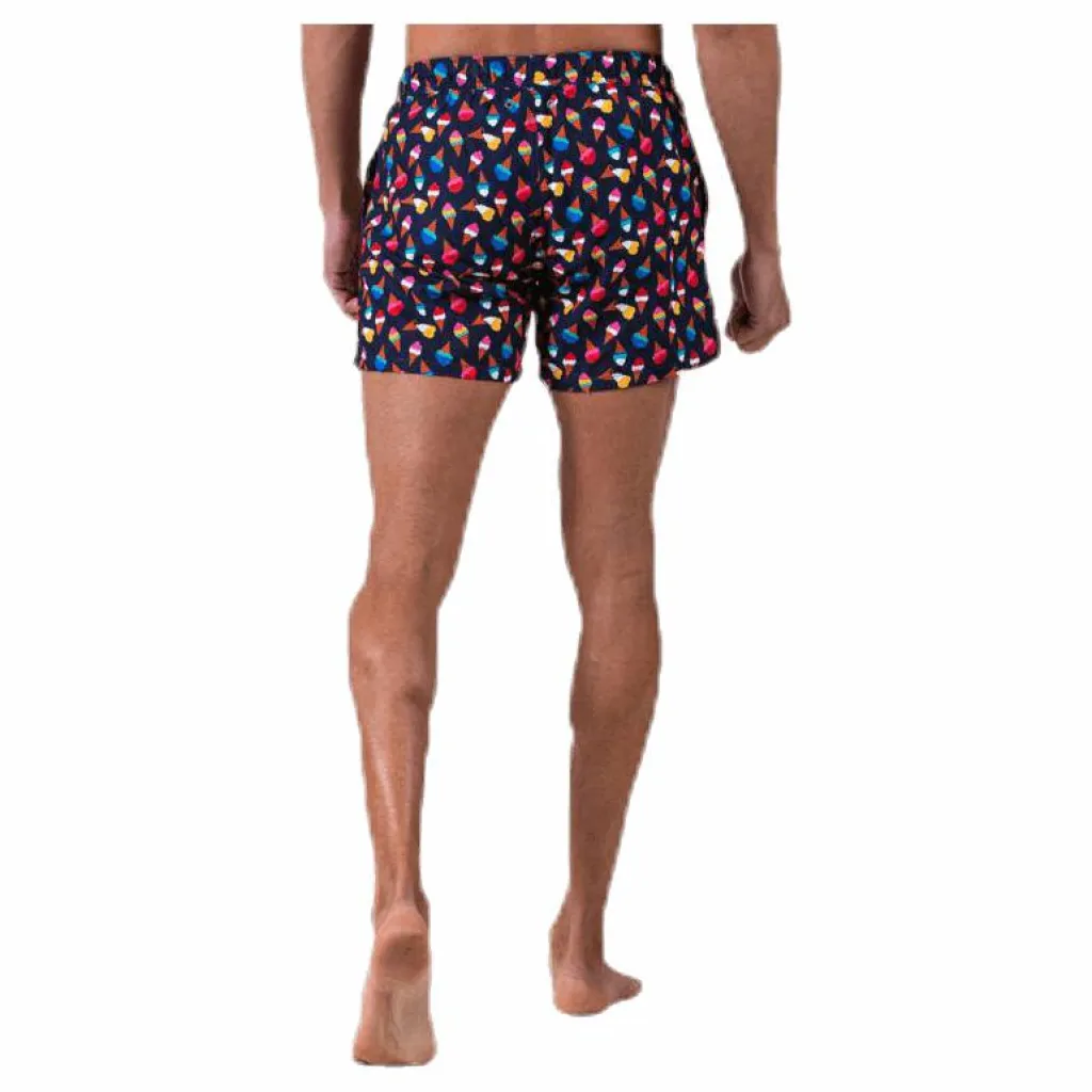 Happy Socks Ice Cream Swim Shorts Blue* Simning|Badkläder