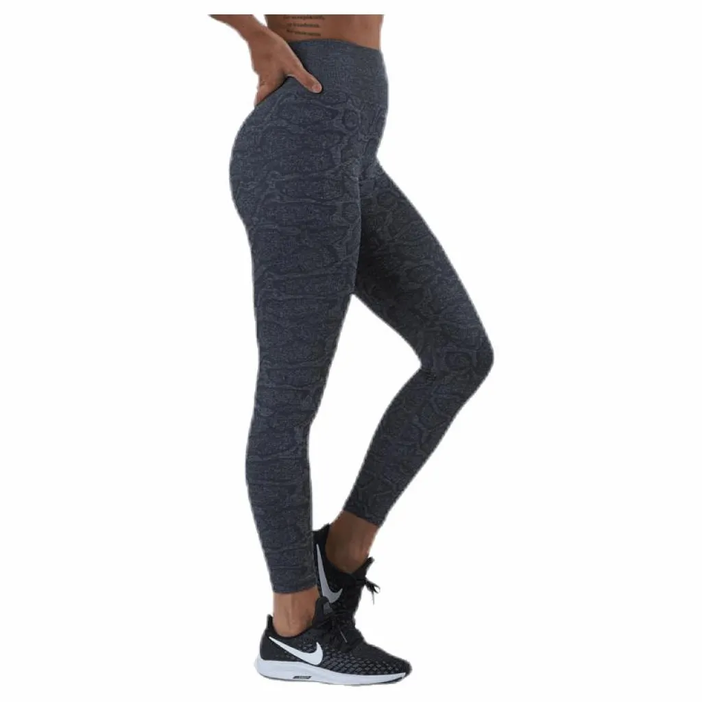 ICANIWILL ICIW Snake Seamless Tights Grey* Tights|Träning