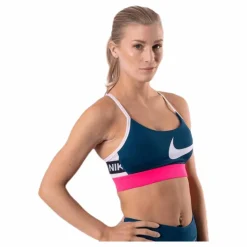 Nike Icon Clash Light Bra Blue/Pink* Sport-Bh:Ar|Träning