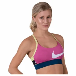 Nike Icon Clash Light Bra Pink/Blue* Sport-Bh:Ar|Träning