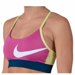 Nike Icon Clash Light Bra Pink/Blue* Sport-Bh:Ar|Träning
