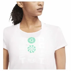 Nike Icon Clash SS Top Pink/White* T-Shirts|Löpning