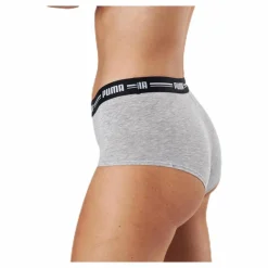 Puma Iconic Mini Short 2-Pack Grey* Underkläder|Träning