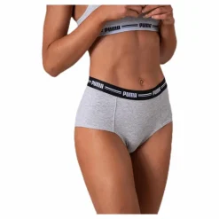 Puma Iconic Mini Short 2-Pack Grey* Underkläder|Träning