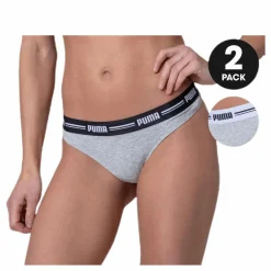 Puma Iconic String 2-Pack Hang Grey* Underkläder|Träning