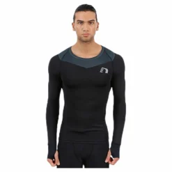 Newline Iconic Vent Stretch Shirt M Blue/Black* Tröjor|Löpning