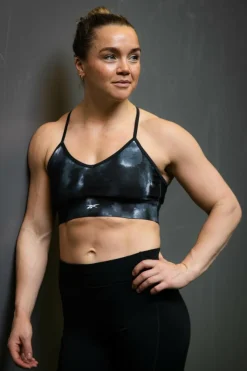 Reebok Id Train Train Aop Bra Black* Träning|Sport-Bh:Ar