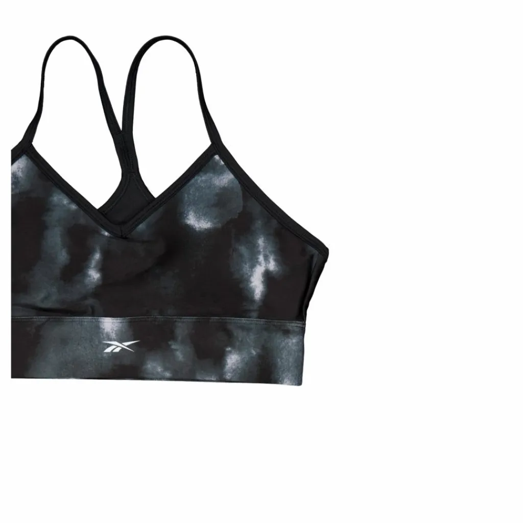 Reebok Id Train Train Aop Bra Black* Träning|Sport-Bh:Ar