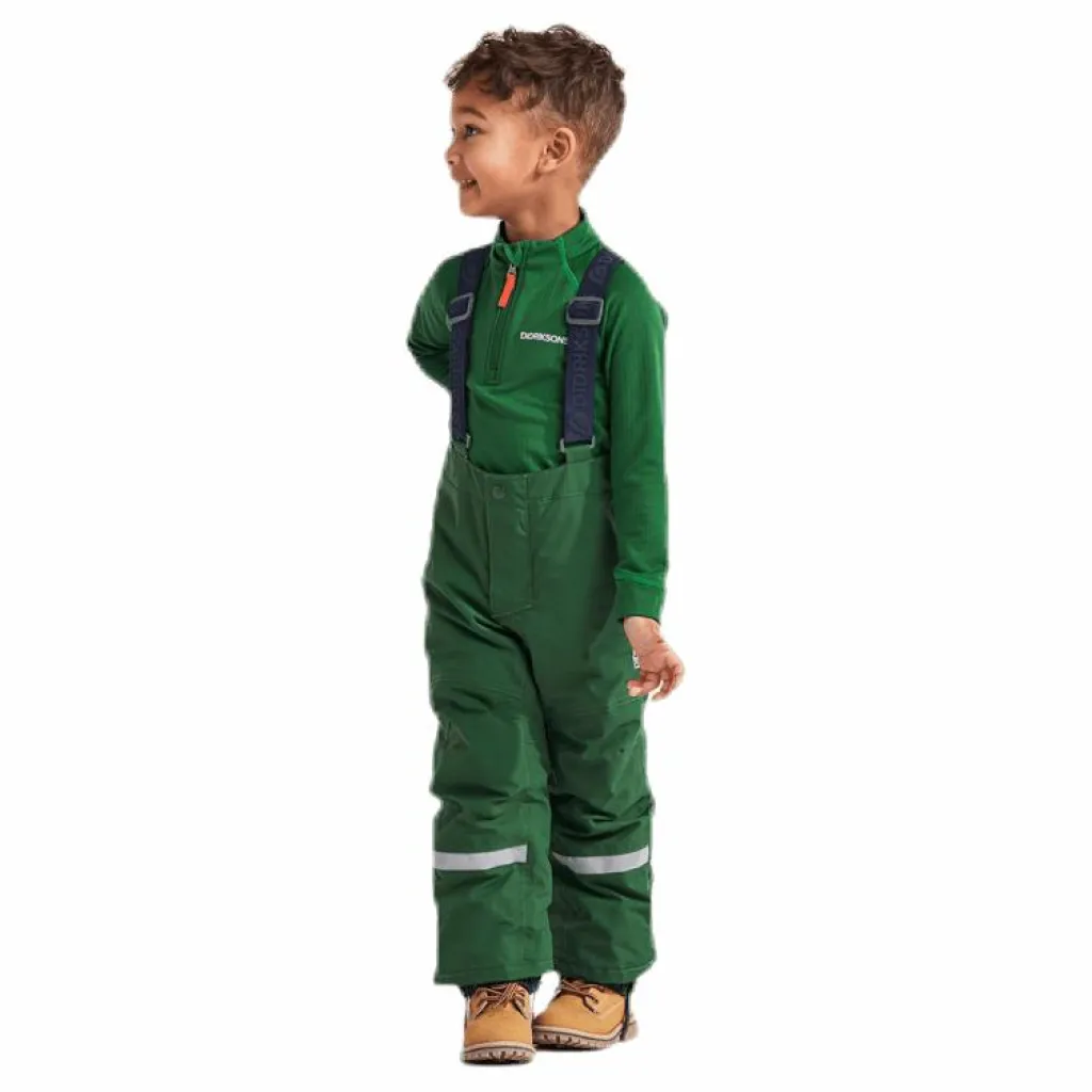 Didriksons Idre Kids Pants 4 Green*Barn Alpint|Byxor