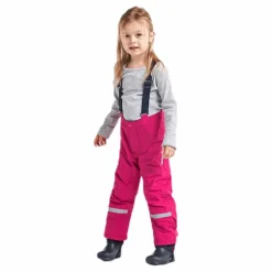 Didriksons Idre Kids Pants 4 Pink*Barn Alpint|Byxor