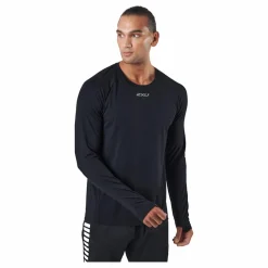 2XU Ignition Base Layer L/s Black/silver Reflective* Tröjor|Träning