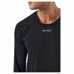 2XU Ignition Base Layer L/s Black/silver Reflective* Tröjor|Träning