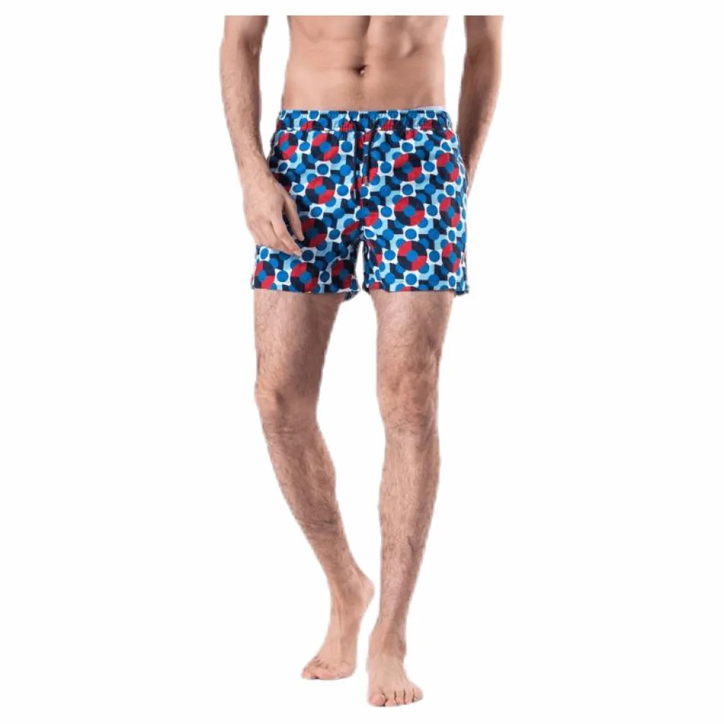 Happy Socks Illusion Dot Swim Shorts Blue* Simning|Badkläder