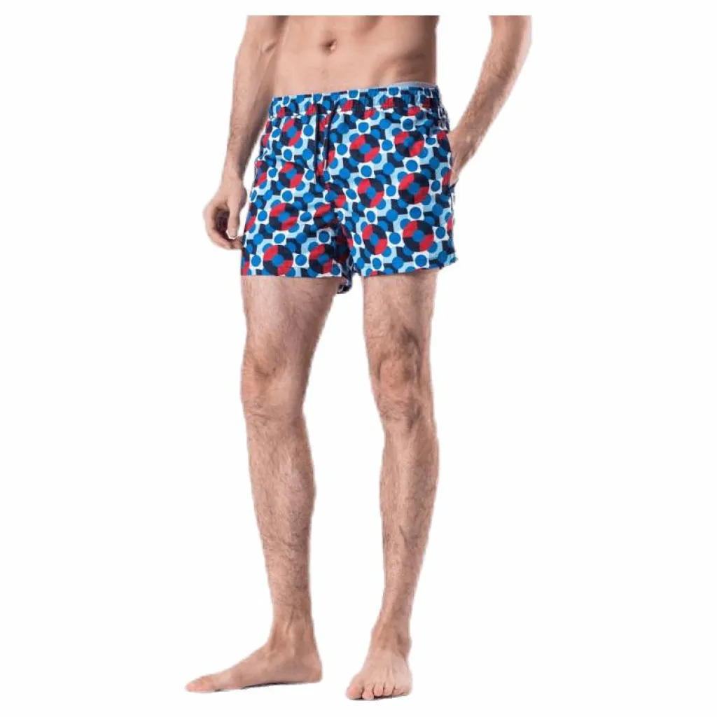 Happy Socks Illusion Dot Swim Shorts Blue* Simning|Badkläder