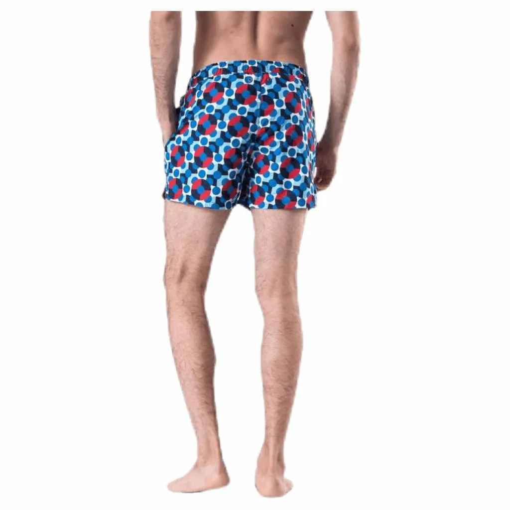 Happy Socks Illusion Dot Swim Shorts Blue* Simning|Badkläder