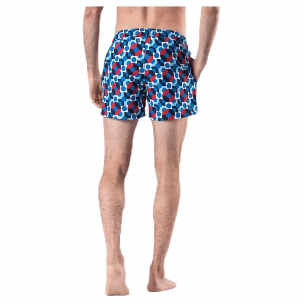 Happy Socks Illusion Dot Swim Shorts Blue* Simning|Badkläder
