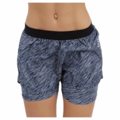 Newline Imotion Heather 2 Layer Shorts Grey* Shorts|Löpning