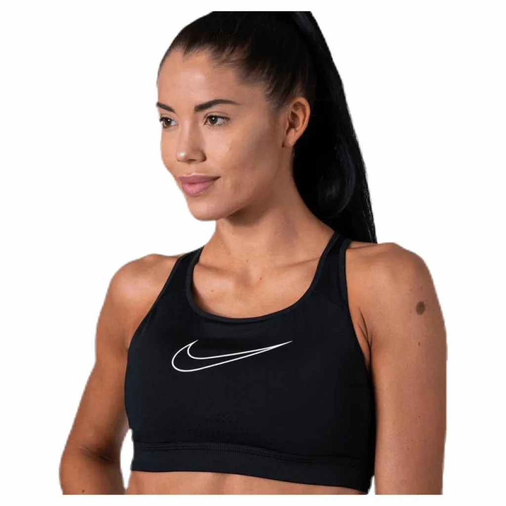 Nike Impact Strappy Bra Grx White/Black* Sport-Bh:Ar|Träning