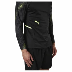Puma Individual Cup Training 1/4 Zip Top Black/Yellow* Fotboll|Tröjor