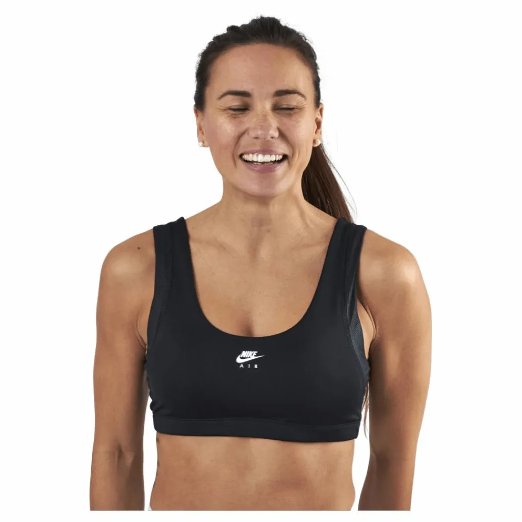 Nike Indy Air Bra White/Black* Träning|Sport-Bh:Ar