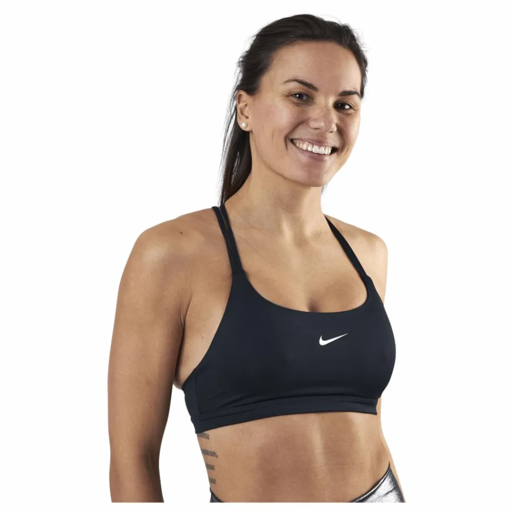 Nike Indy Bra Non Pad White/Black* Träning|Sport-Bh:Ar
