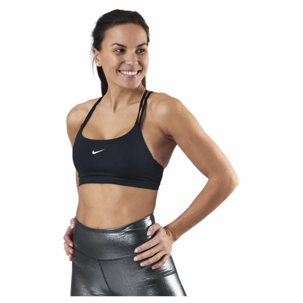 Nike Indy Bra Non Pad White/Black* Träning|Sport-Bh:Ar