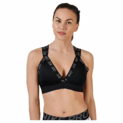 Nike Indy Logo Bra Black/Grey* Träning|Sport-Bh:Ar