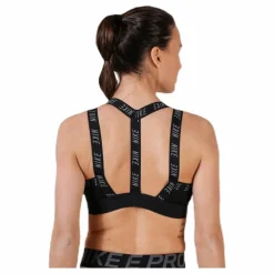 Nike Indy Logo Bra Black/Grey* Träning|Sport-Bh:Ar