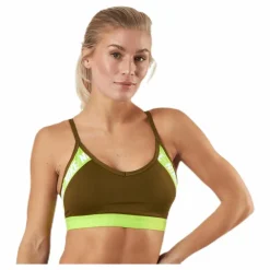 Nike Indy Logo Bra Green* Sport-Bh:Ar|Träning