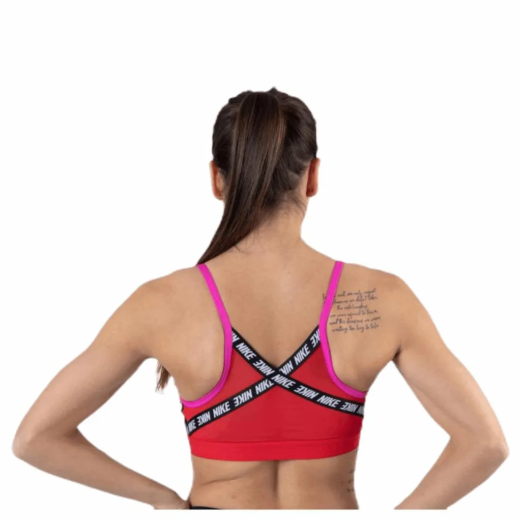 Nike Indy Logo Bra Pink* Sport-Bh:Ar|Träning