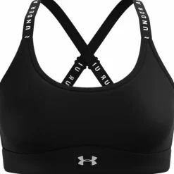 Under Armour Infinity Covered Mid Black* Träning|Sport-Bh:Ar