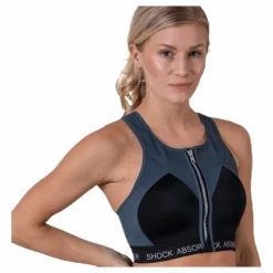 Shock Absorber Infinity Power Bra Black/Grey* Löpning|Träning
