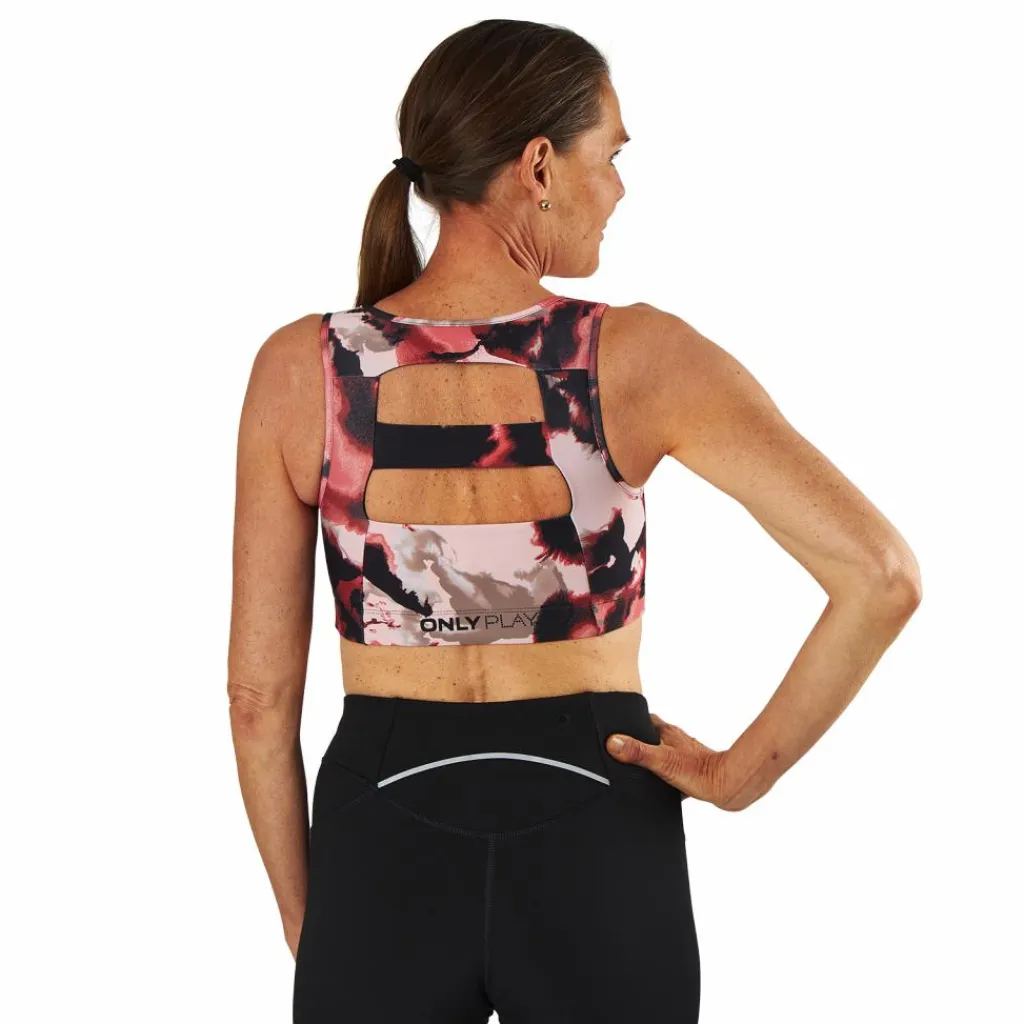 Only Play Jabina Life Aop Sports Bra* Sport-Bh:Ar|Träning