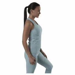 Only Play Jana Sl Train V-Neck Top Grey* Linnen|Träning