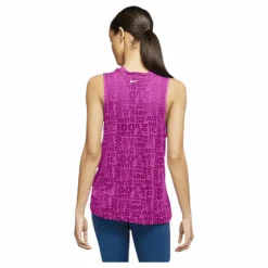 Nike JDI Burnout Tank Pink/White* Träning|Linnen