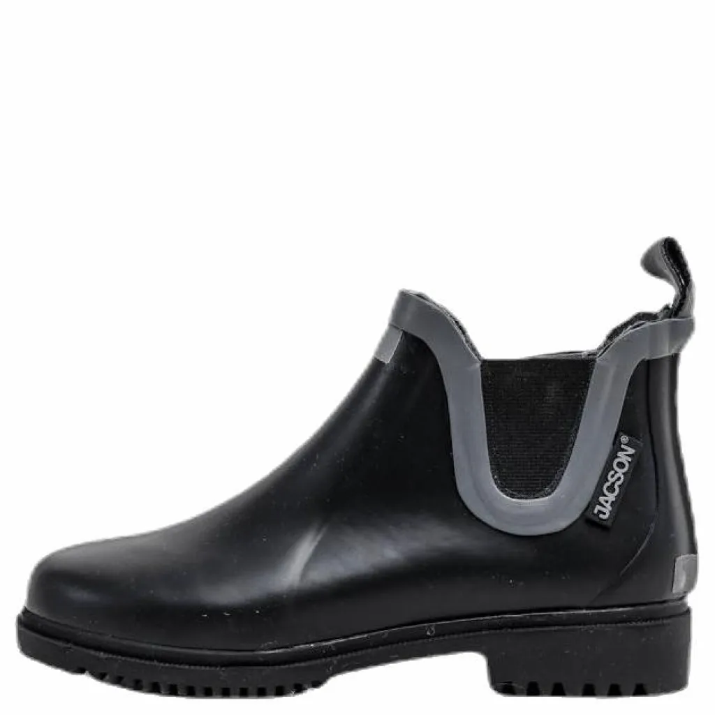 Jacson Jodhpur Rubber Junior Black/Grey*Barn Hästsport|Boots