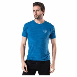 Virtus Joker Melange S/S Tee Blue* T-Shirts|Träning