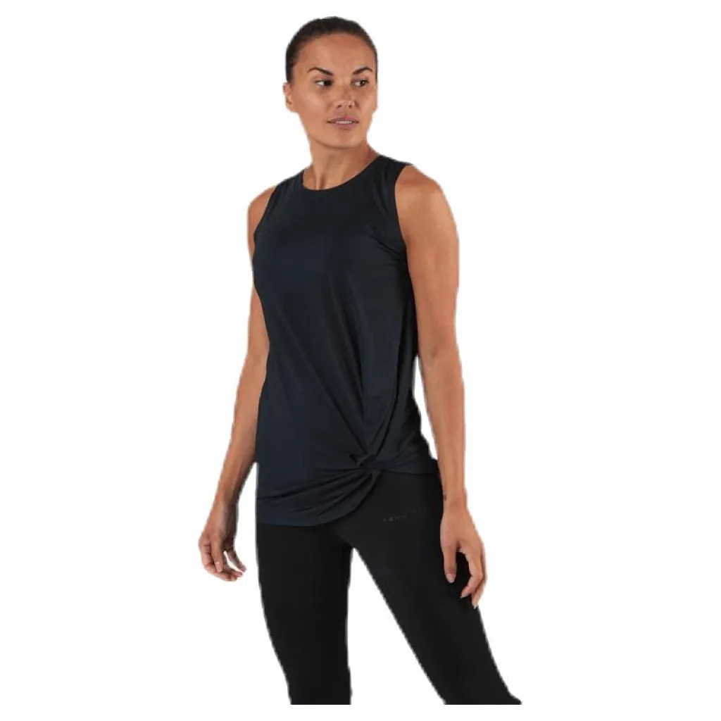 Röhnisch Jolie Knot Singlet Black* Linnen|Träning