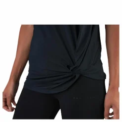 Röhnisch Jolie Knot Singlet Black* Linnen|Träning