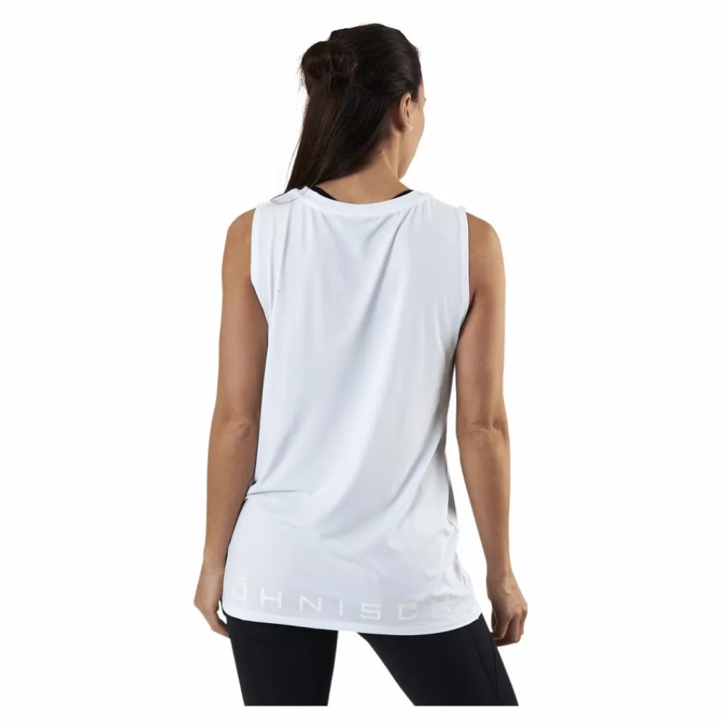 Röhnisch Jolie Knot Singlet White* Linnen|Träning