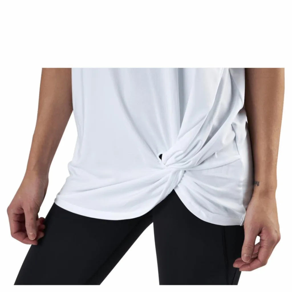 Röhnisch Jolie Knot Singlet White* Linnen|Träning