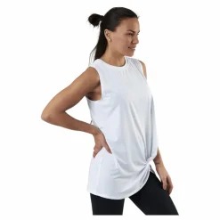 Röhnisch Jolie Knot Singlet White* Linnen|Träning