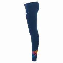 Nike Jr Favorite Leggings Blue/White*Barn Träning|Tights
